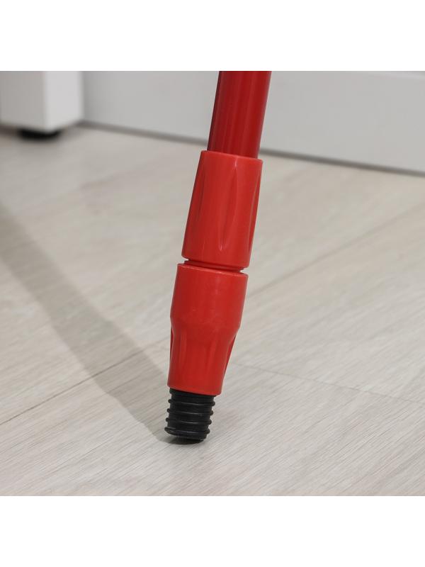 Черенок металлический, телескопический, 137-237 см, с еврорезьбой