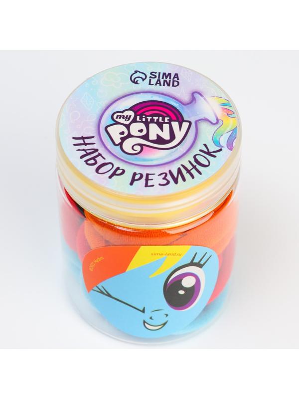 Набор резинок в банке 