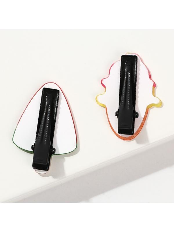 Детские заколки для волос «Красивые вкусняшки для самой милой няшки», 2 шт.