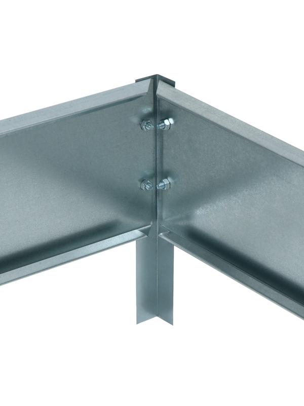 Грядка оцинкованная, 195 × 50 × 15 см, Greengo