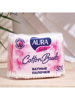 Ватные палочки Aura Classic, 300 шт. в пакете