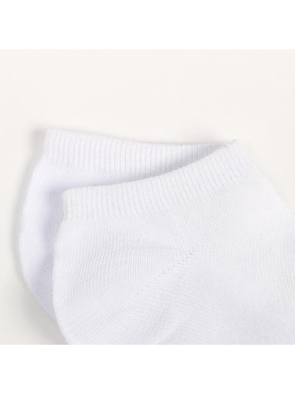 Носки мужские, цвет белый, размер 27