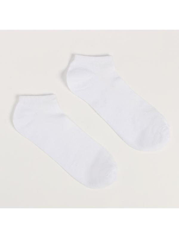 Носки мужские, цвет белый, размер 27