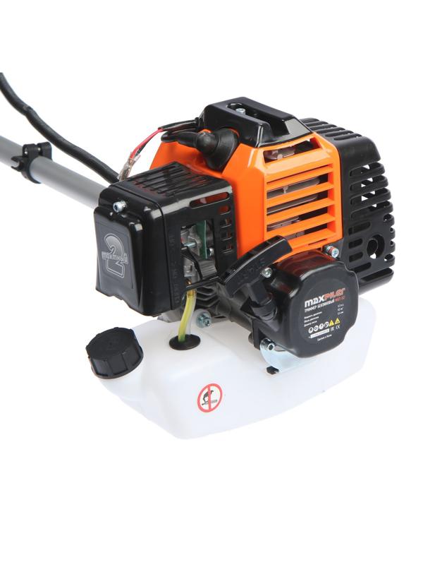 Триммер бензиновый MAXPILER MGT-52, 2Т, 2.3 л.с., 52 см3, 8100 об/мин, леска/нож