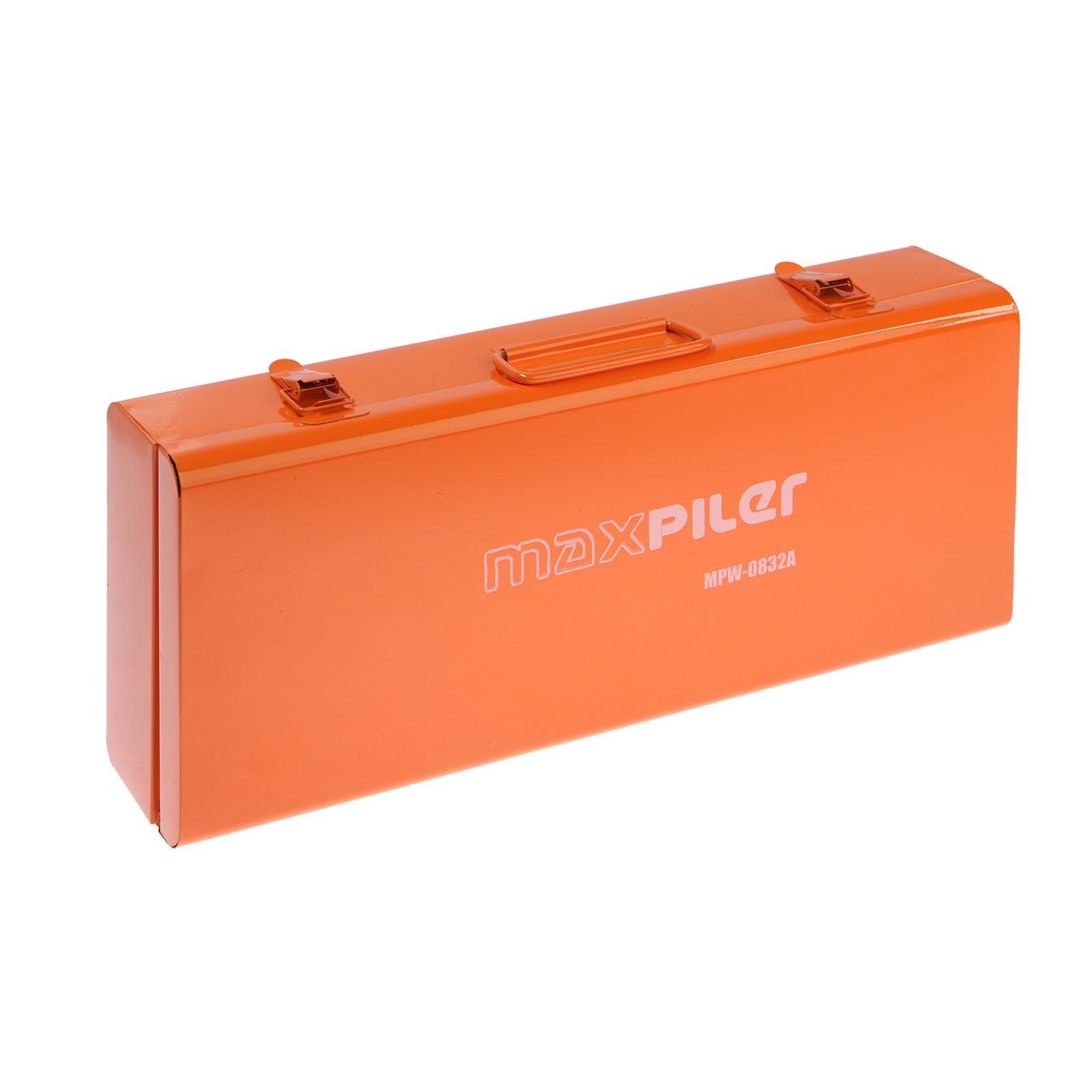 Аппарат для сварки пластиковых труб MAXPILER, 800 Вт, ЖК-дисплей, 300°С, насадки 20,25,32 мм