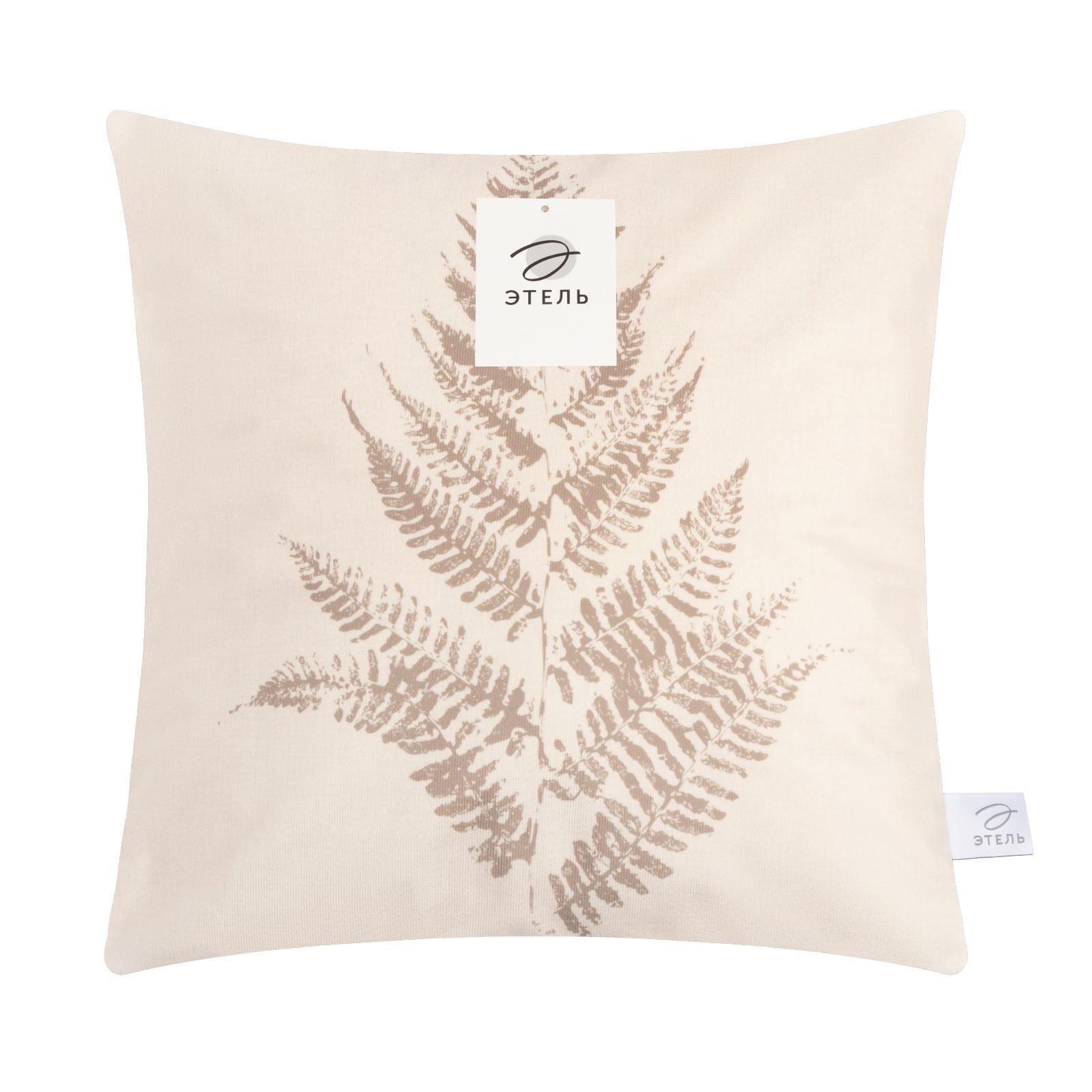 Наволочка декоративная Этель «Leaf», 40х40 см, 100 п/э, велюр