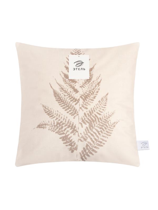 Наволочка декоративная Этель «Leaf», 40х40 см, 100 п/э, велюр