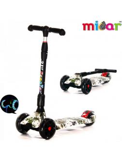 Детский Трехколесный Самокат Scooter Maxi Micar Ultra / Хаки