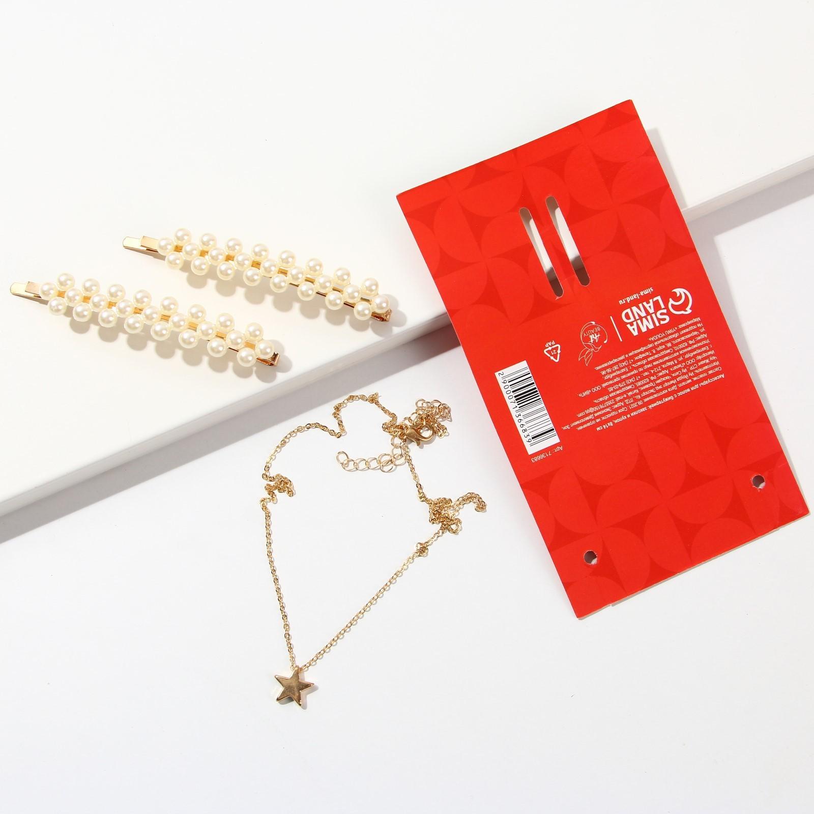 Аксессуары для волос c бижутерией 