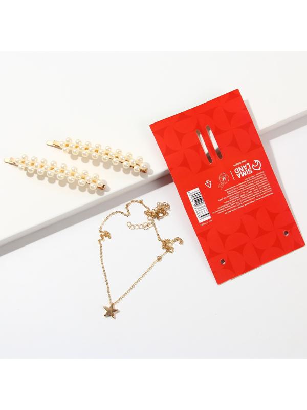 Аксессуары для волос c бижутерией 