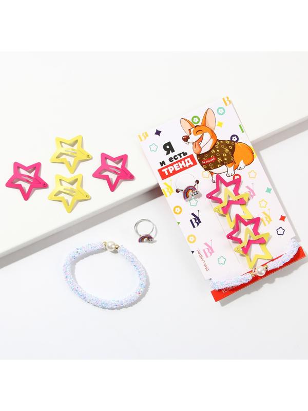 Аксессуары для волос c бижутерией 