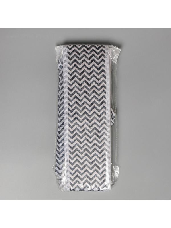 Органайзер для хранения белья «Симетро», 8 отделений, 29×14×10 см, цвет серый