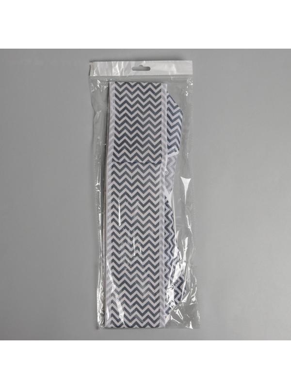 Органайзер для хранения белья «Симетро», 24 отделения, 32×32×10 см, цвет серый