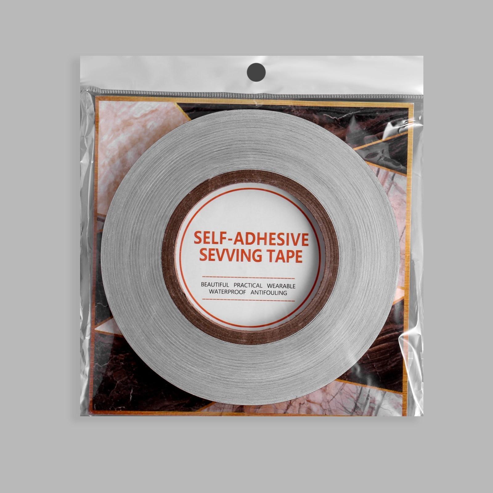 Лента самоклеящаяся отделочная 50м*10мм золотистая