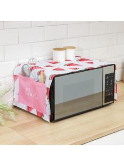 Чехол для микроволновой печи Доляна «Арбузики», 100×35 см
