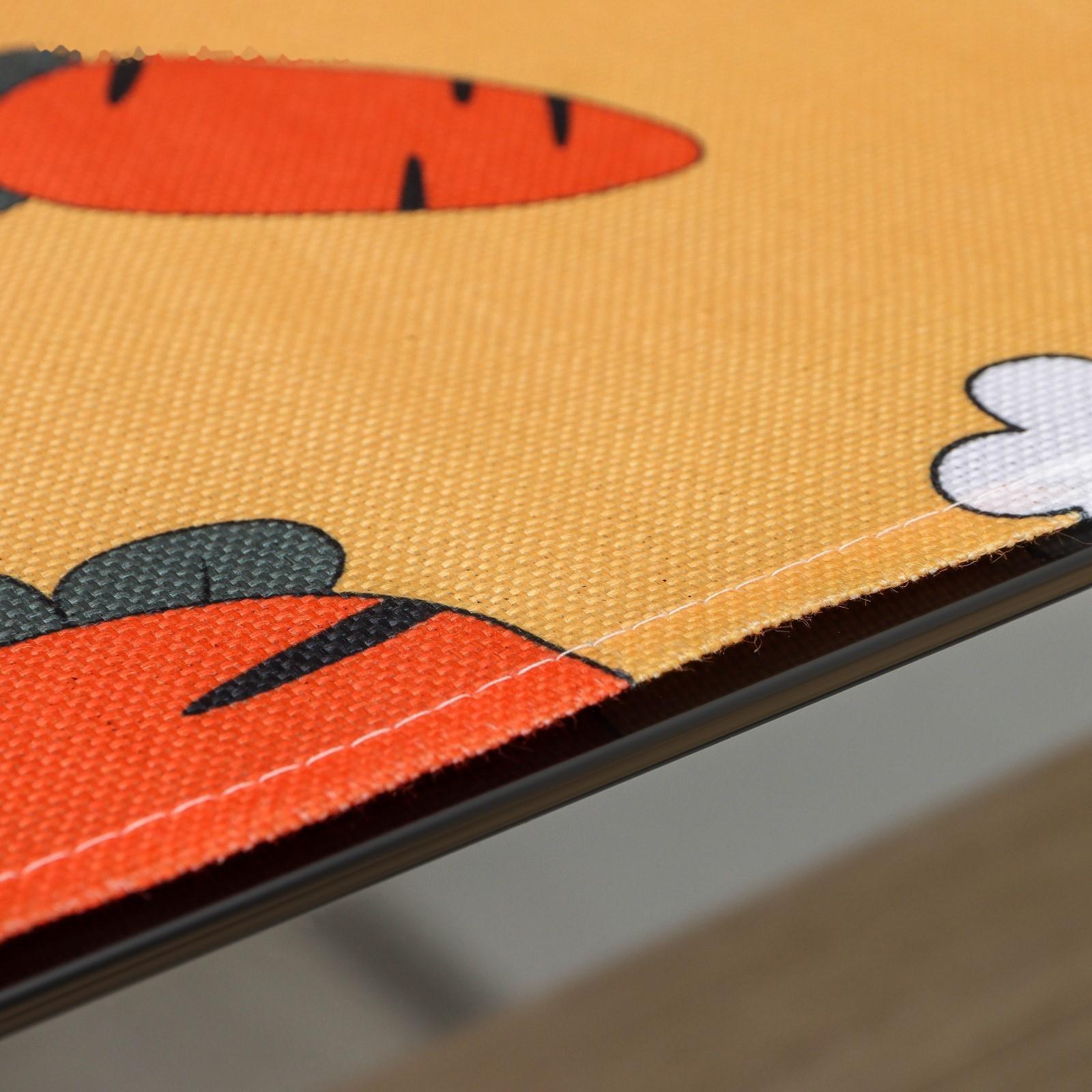 Чехол для микроволновой печи Доляна «Морковки», 100×35 см