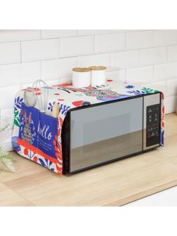 Чехол для микроволновой печи Доляна «Зайка», 100×35 см