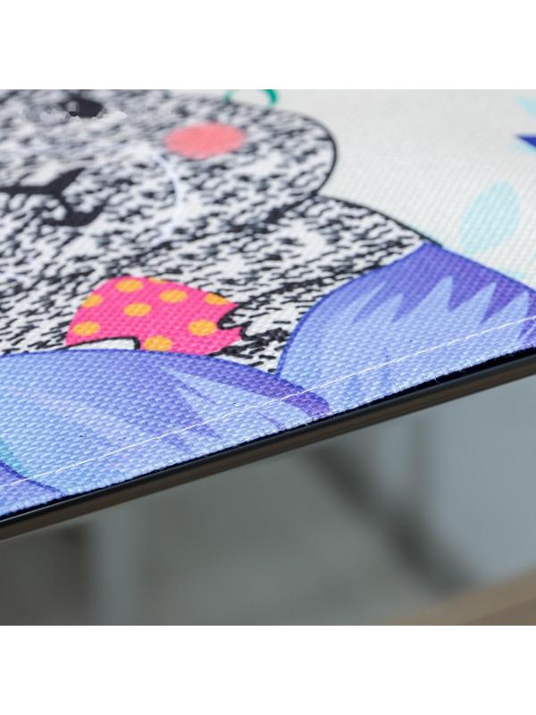 Чехол для микроволновой печи Доляна «Зайка», 100×35 см