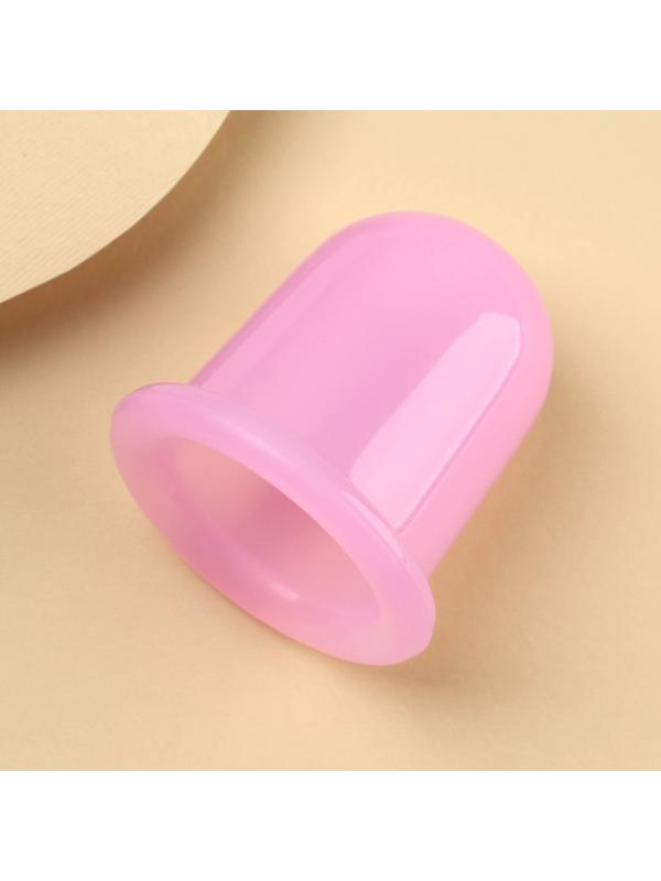 Массажер антицеллюлитный «Вакуумная банка» 6 х 5 см, МИКС