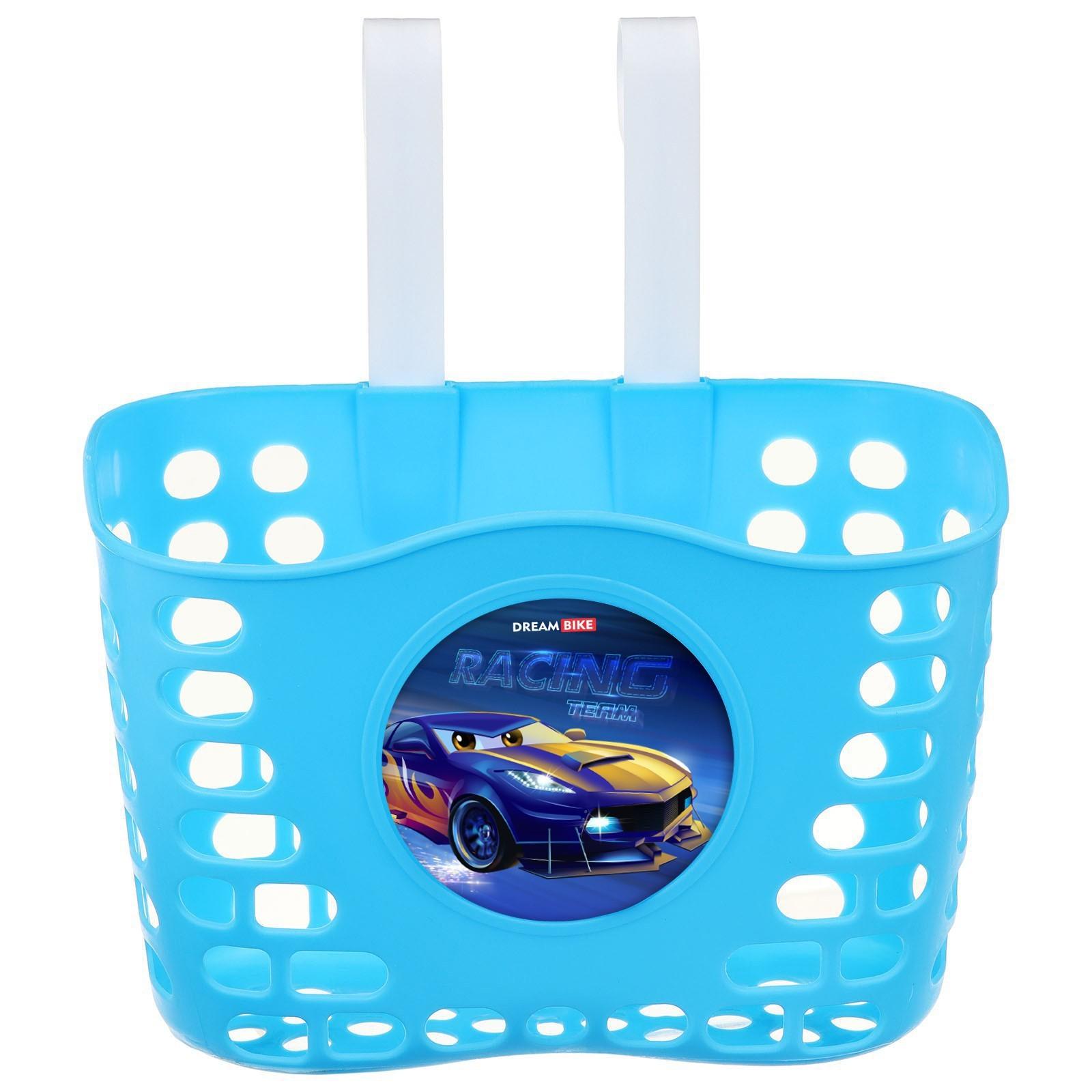 Корзинка детская на велосипед, цвет МИКС