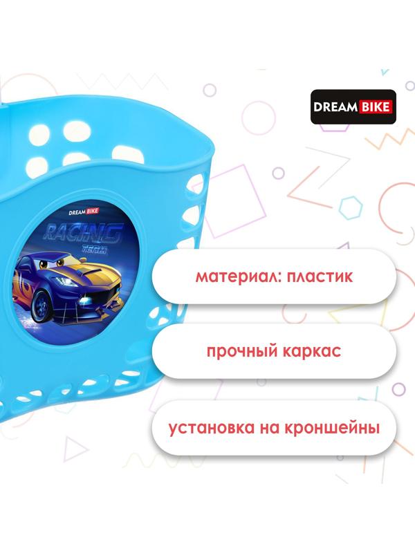 Корзинка детская на велосипед, цвет МИКС