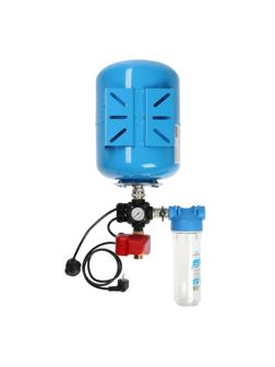 Автобак ETERNA АВ4С-24, комплект для систем водоснабжения, вертикальный, 24 л, сухой ход