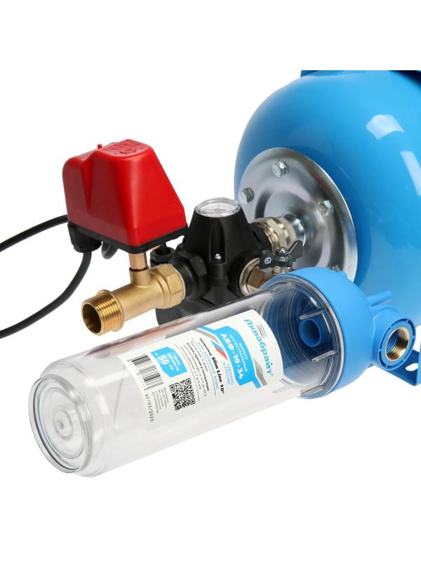 Автобак ETERNA АВ4С-24, комплект для систем водоснабжения, вертикальный, 24 л, сухой ход