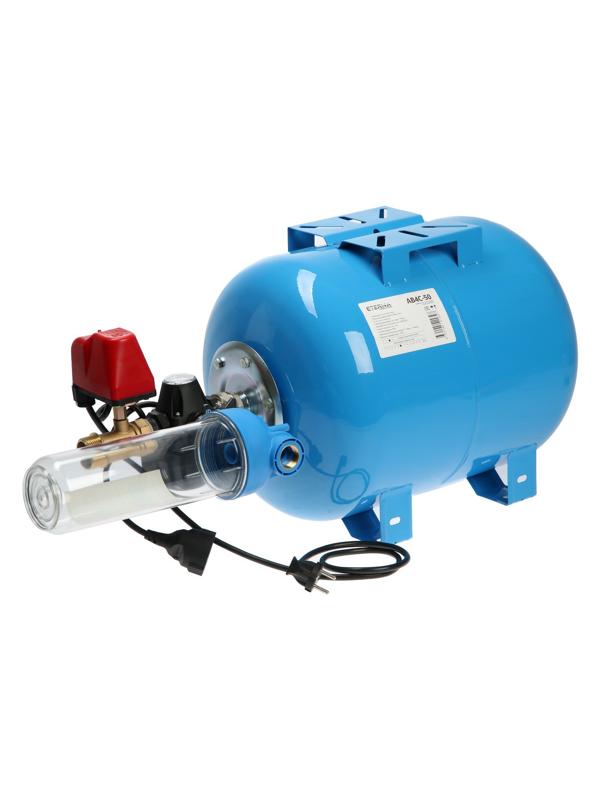 Автобак ETERNA АВ4С-50, комплект для систем водоснабжения, вертикальный, 50 л, сухой ход