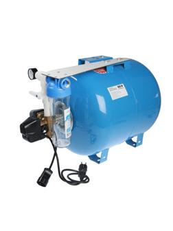 Автобак ETERNA АВ3С-80, комплект для систем водоснабжения, горизонтальный, 80 л, сухой ход