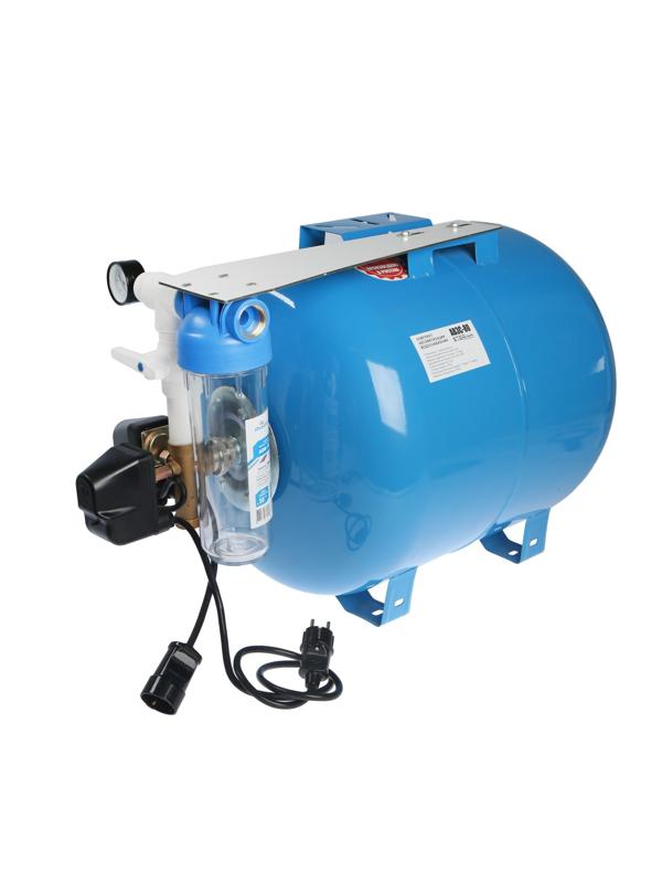 Автобак ETERNA АВ3С-80, комплект для систем водоснабжения, горизонтальный, 80 л, сухой ход