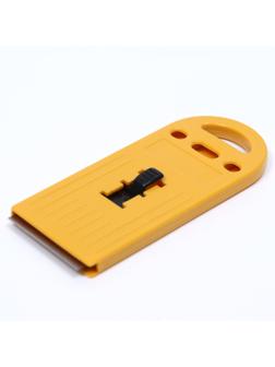 Скребок для стеклокерамики, выдвижное лезвие, цвет микс, 40 мм