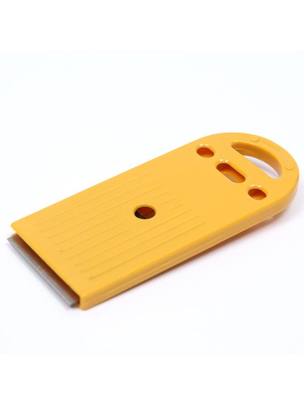 Скребок для стеклокерамики, выдвижное лезвие, цвет микс, 40 мм