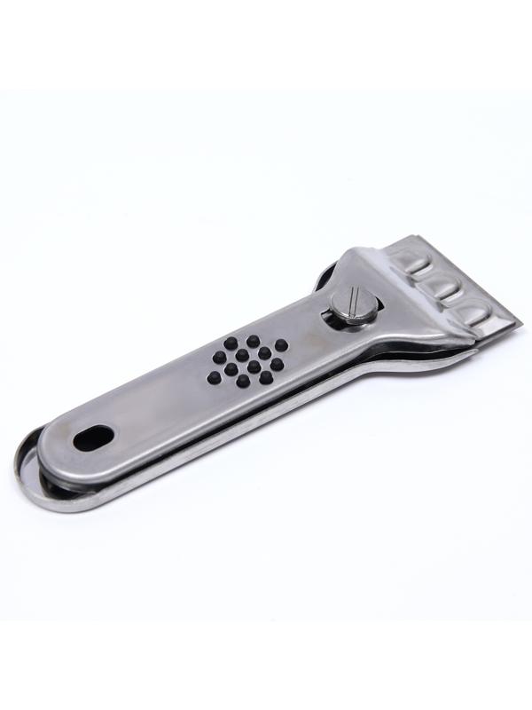 Скребок для стеклокерамики, металлический