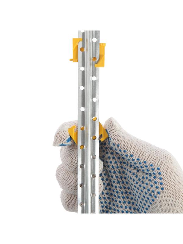 Крепления для штукатурных маяков ТУНДРА, 100 штук