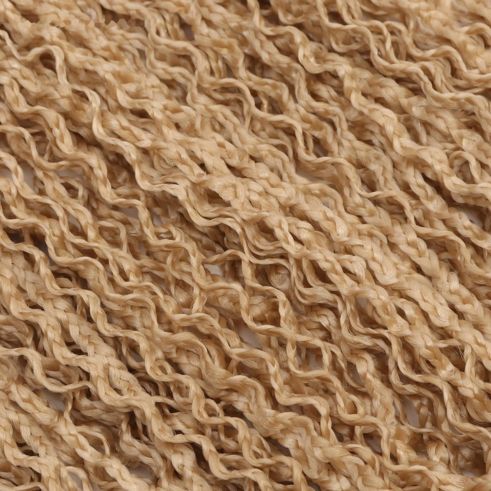 ЗИ-ЗИ, гофрированные, 55 см, 100 гр (DE), цвет русый(#27)