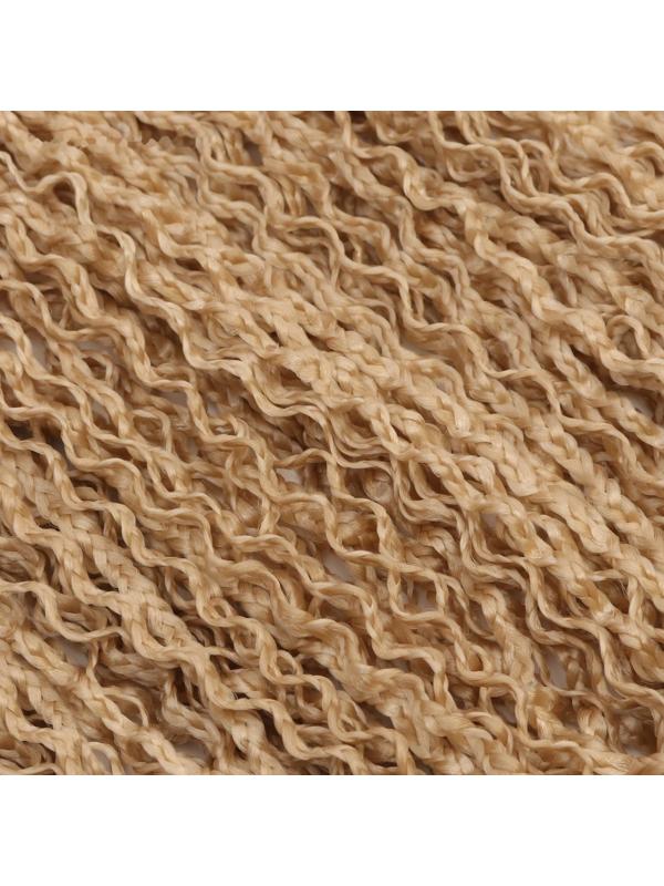 ЗИ-ЗИ, гофрированные, 55 см, 100 гр (DE), цвет русый(#27)