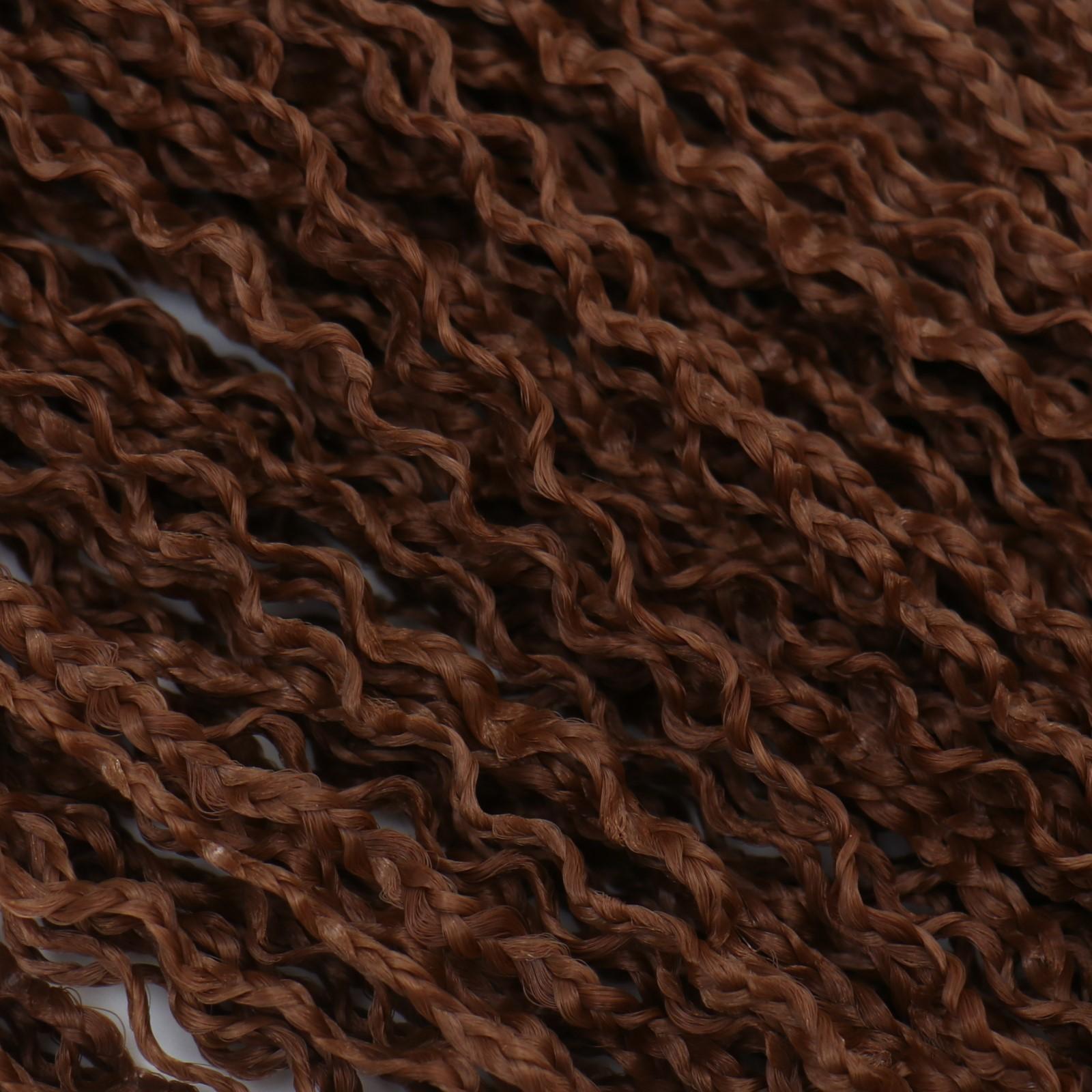 ЗИ-ЗИ, гофрированные, 55 см, 100 гр (DE), цвет русый(#30)