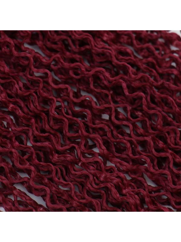 ЗИ-ЗИ, гофрированные, 55 см, 100 гр (DE), цвет малиновый(#118)