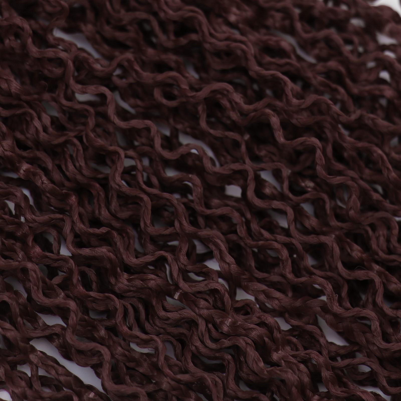 ЗИ-ЗИ, гофрированные, 55 см, 100 гр (DE), цвет бордовый(#99J)