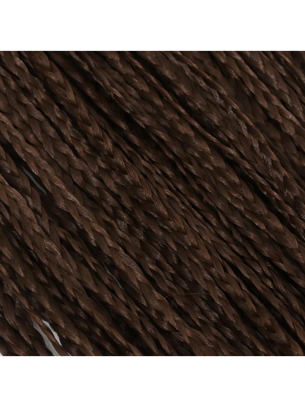 ЗИ-ЗИ, прямые, 55 см, 100 гр (DE), цвет каштановый(#8)