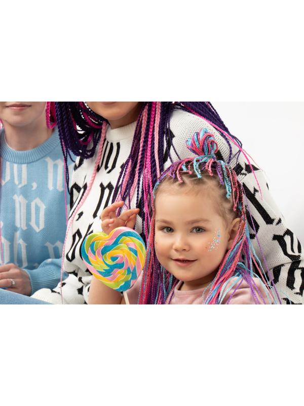 ЗИ-ЗИ, прямые, 55 см, 100 гр (DE), цвет малиновый(#118)