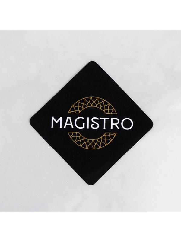 Скалка из мрамора Magistro, 25×2,2×2,2 см, цвет белый