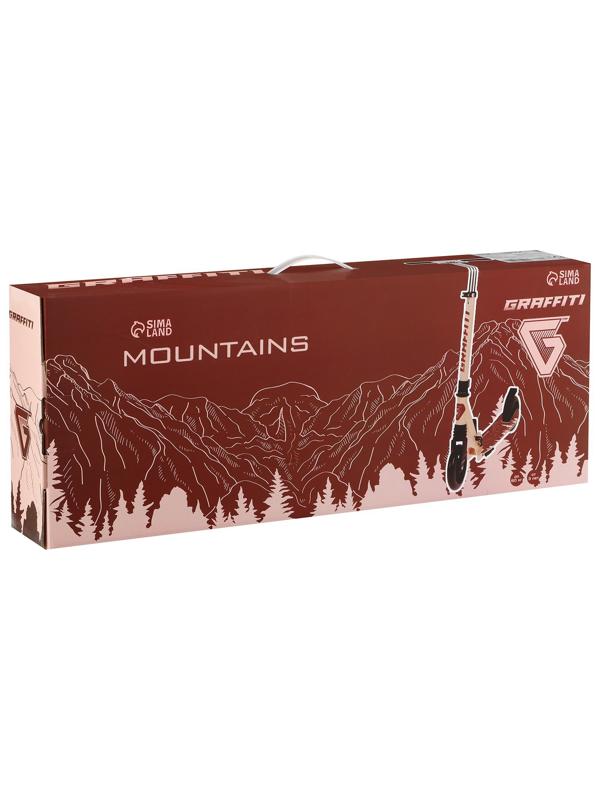 Самокат алюминиевый, складной, колеса PU 145 мм, ABEC 7, амортизатор передний