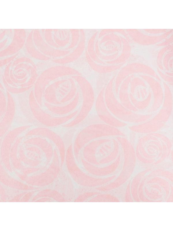 Бумага силиконизированная «Розы пудровые», для выпечки, 0,38 х 5 м