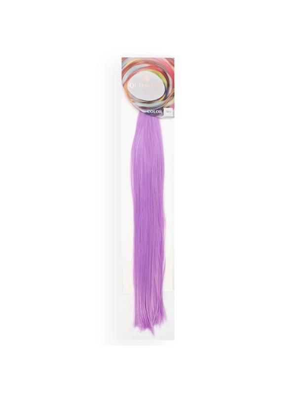 Термоволокно для точечного афронаращивания, 65 см, 100 гр, гладкий волос, цвет светло-сиреневый(#Т3815)