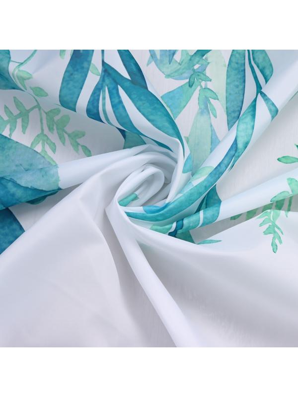 Штора для ванны Доляна «Акварель», 180×180 см, полиэстер, с люверсами