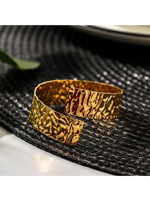 Кольцо для салфетки «Кавайон», 4,5×4 см, цвет золотой