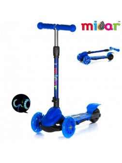 Детский Трехколесный Самокат Scooter Mini Micar Zumba / Синий