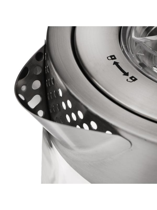 Чайник электрический Windigo LSK-1807, стекло, 1.7 л, 2200 Вт, регулировка t°