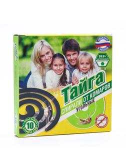 Тайга спирали от комаров угольные